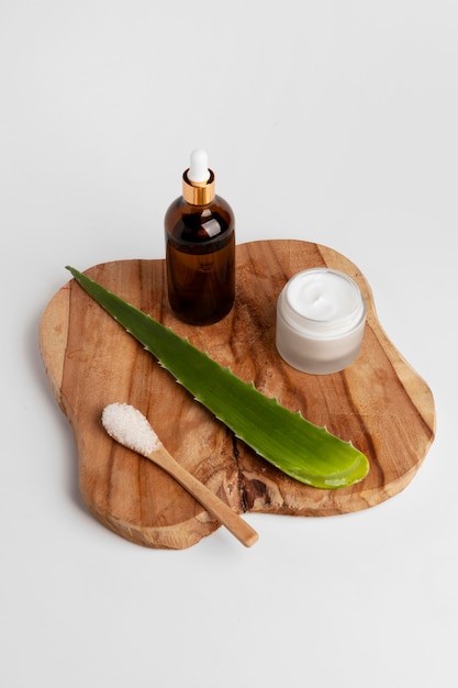 Concept d'éléments de beauté naturelle