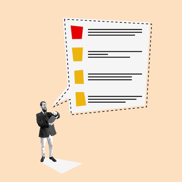 Concept d'entreprise abstrait