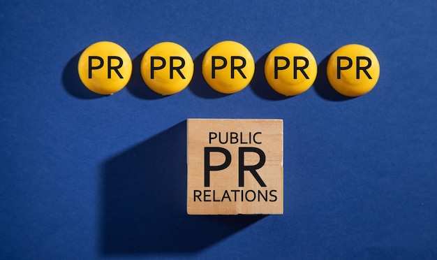 Concept d'entreprise de relations publiques Pr