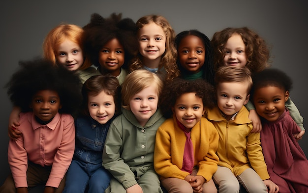 Concept d'équité, de diversité et d'inclusion pour les enfants