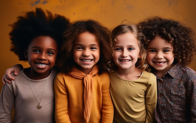 Concept d'équité, de diversité et d'inclusion pour les enfants