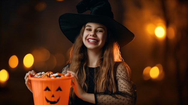 Le concept de la fête d'Halloween