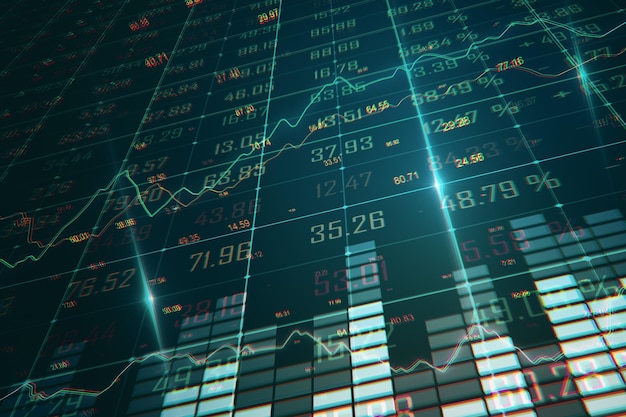 Concept de finances et de statistiques