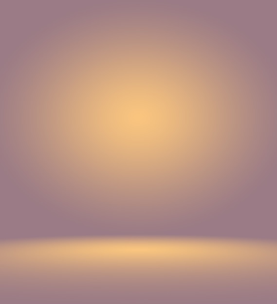 Concept de fond de studio - fond de salle de studio violet dégradé clair vide abstrait pour le produit.