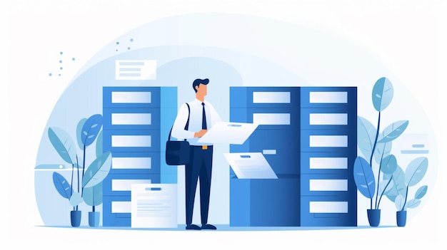 concept de gestion de l'emploi Ressources humaines Ressources humaines Évaluation des employés Vecteur d'entreprise
