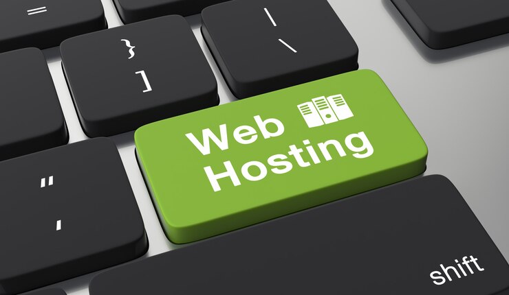 Concept d&#39;hébergement Web