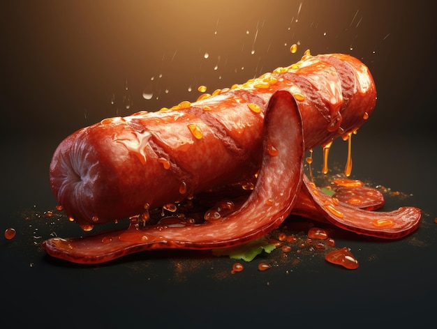 Concept de hot-dogs et de saucisses d'apéritif
