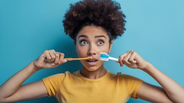 Photo concept d'hygiène dentaire et de dentisterie