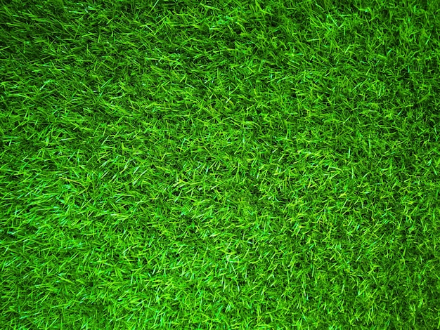 Concept de jardin d'herbe de fond de texture d'herbe verte utilisé pour faire le terrain de football de fond vert