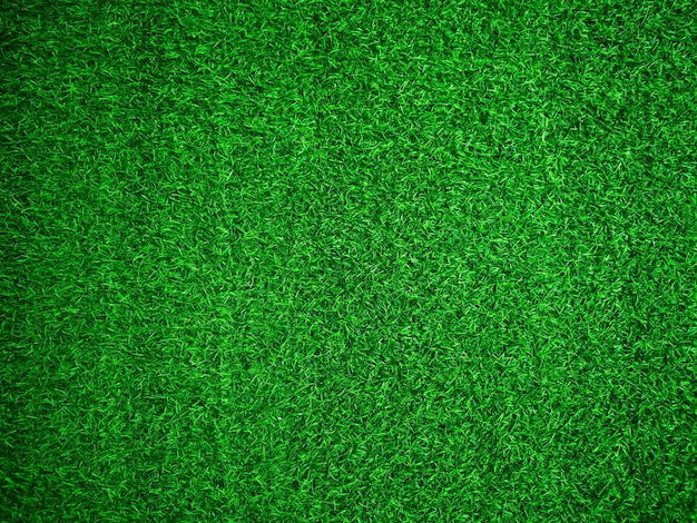 Concept de jardin d'herbe de fond de texture d'herbe verte utilisé pour faire le terrain de football de fond vert