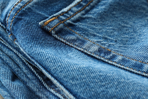 Concept de jeans concept de vêtements décontractés jeans comme vêtements de tous les jours