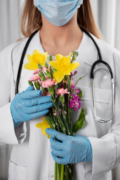 Photo concept de la journée internationale des infirmières