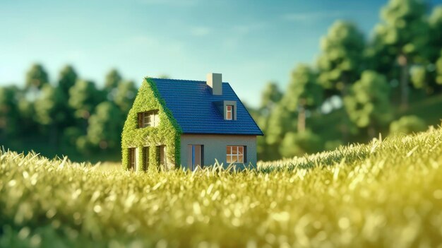 Concept de logement vert et respectueux de l'environnement