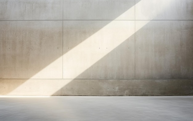 Concept de lumière abstraite fond mur de ciment