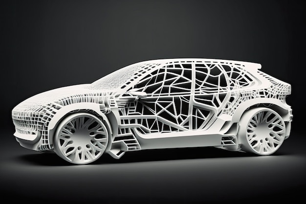 Concept orienté vers l'avenir avec des capteurs de voiture hybride filaire intersection latérale pour les technologies