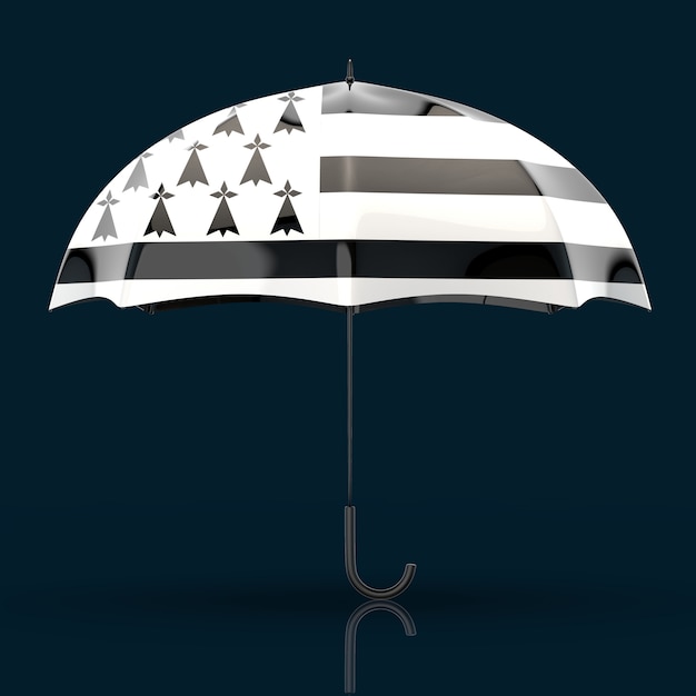 Concept de parapluie - Illustration 3D