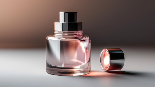 Concept de parfum d'été de parfumerie à base de parfum Al généré