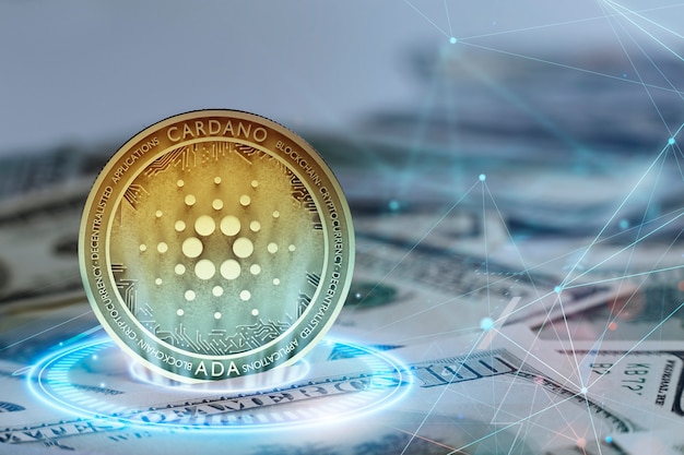 Concept de plateforme blockchain Cardano