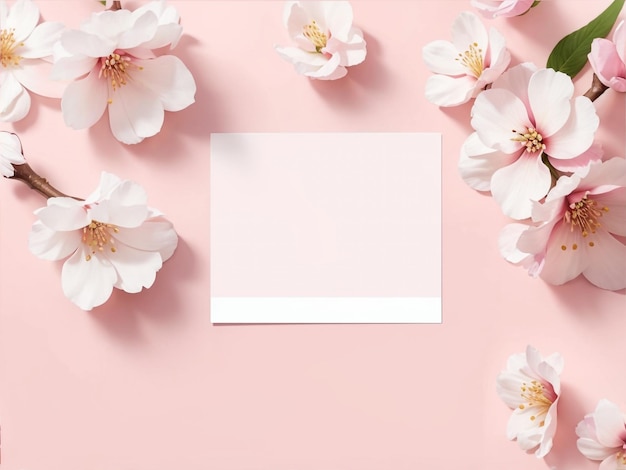 Le concept de printemps d'inspiration en fleurs