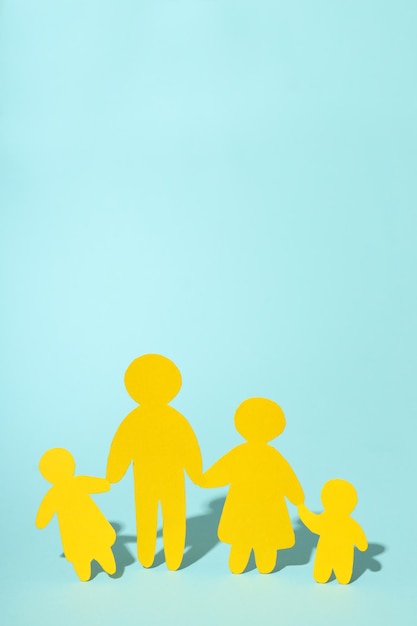 Concept de protection familiale de la famille droits de la famille santé de la famille