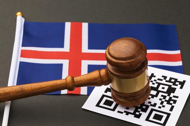 Le concept de sanction administrative pour violation du régime à l'aide de codes QR en Islande