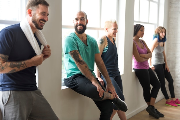 Concept de santé d&#39;entraînement de remise en forme