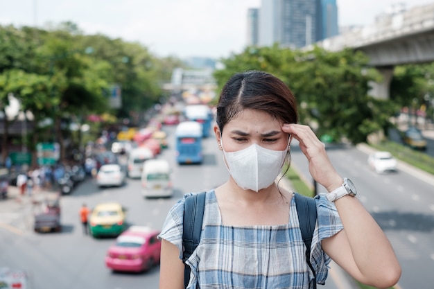 Concept de santé et de pollution de l&#39;air