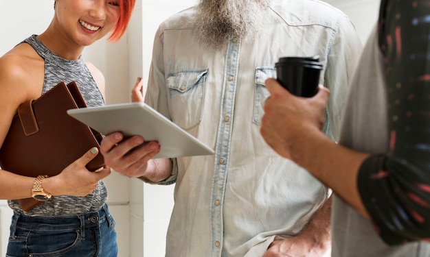 Concept de tablette numérique