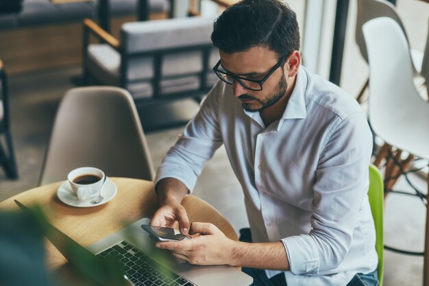 Concept de travail à domicile