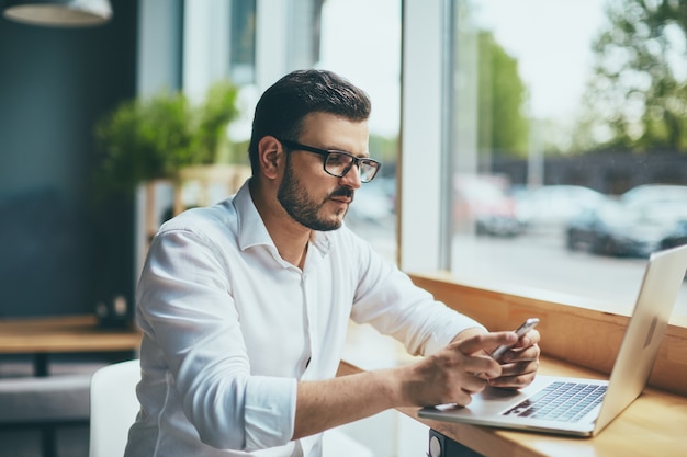 Concept de travail à domicile