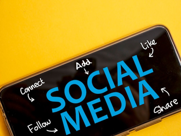 Le concept de typographie des mots des médias sociaux