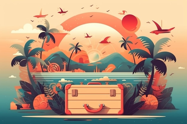 Concept de voyage et de vacances