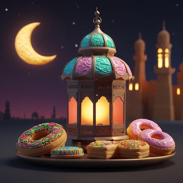 Conception en 3D du Ramadan