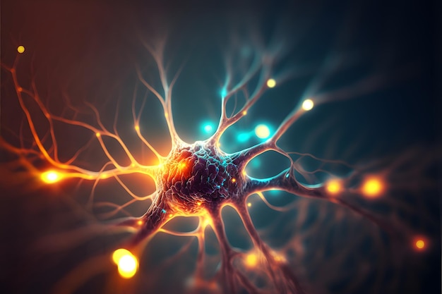 Conception de l'activité neuronale dans le cerveau.Stimulation neurale et optogénétique.Maladie d'Alzheimer.