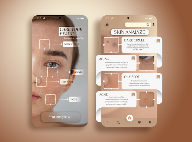 La conception d'une application d'interaction de beauté phygitale