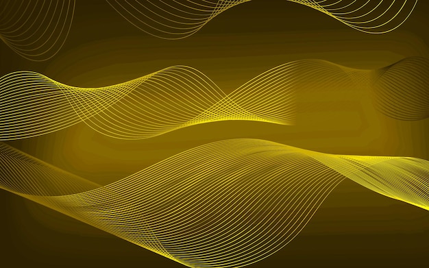 Conception d'arrière-plan abstraite HD couleur jaune persane