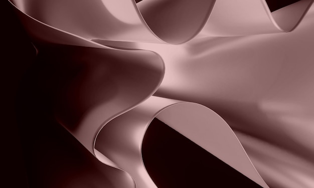 Conception d'arrière-plan géométrique 3D abstraite couleur rouge foncé blanc