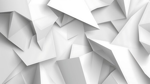 Conception d'arrière-plan minimal blanc abstrait avec des formes géométriques