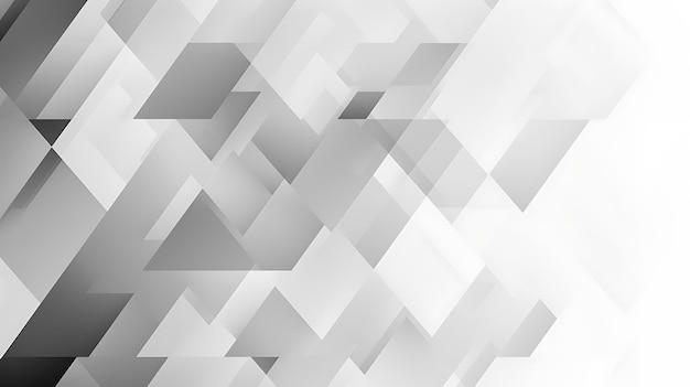 Conception d'arrière-plan minimal blanc abstrait avec des formes géométriques