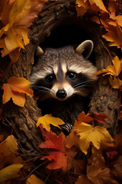 Photo conception artistique de l'environnement d'automne