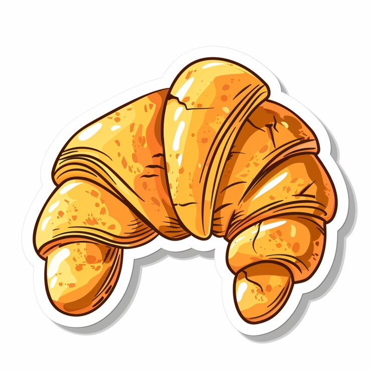 Photo conception de l'autocollant du croissant