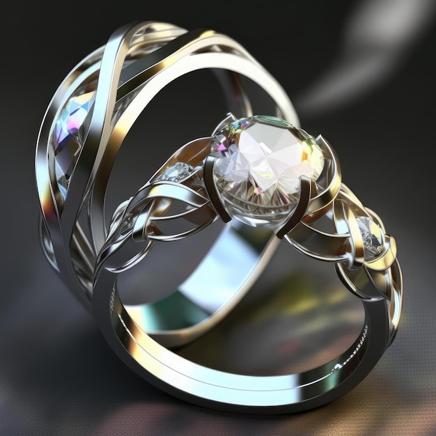 une conception de bague de bijoux