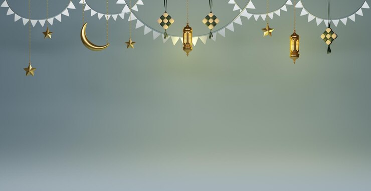 Photo conception de bannière de célébration de l'aïd al adha