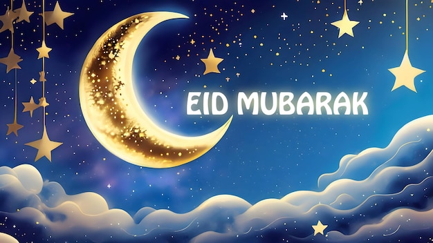 Conception de bannière Eid Mubarak Eid Al Adha