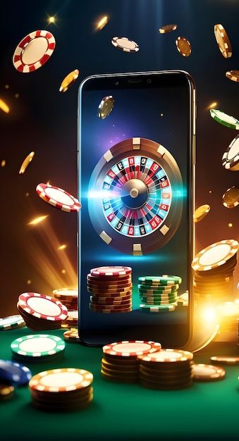 Conception de bannières de casino en ligne