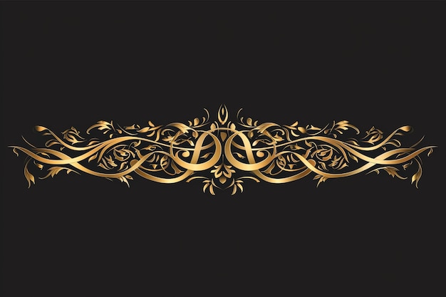 Conception de calligraphie arabe