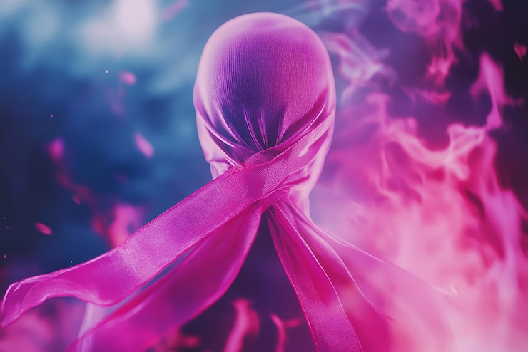Photo conception de la campagne de sensibilisation à la journée du cancer