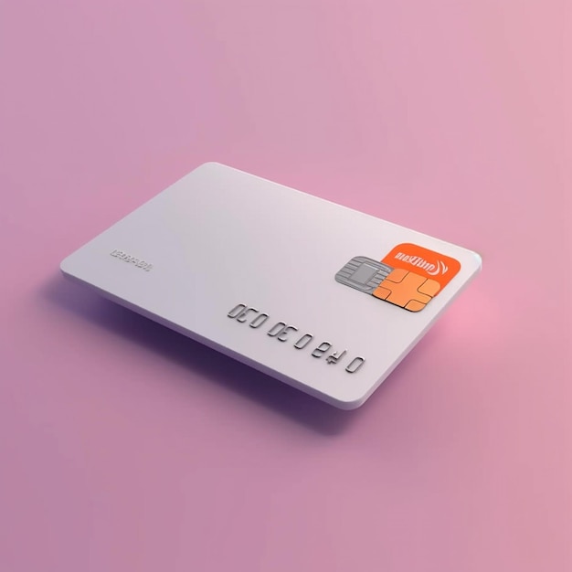 Photo conception de la carte de crédit