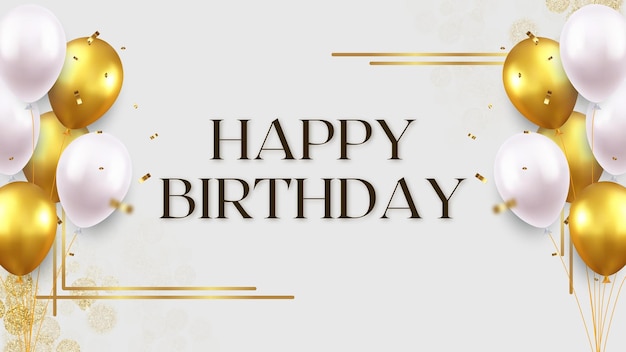 Conception de carte joyeux anniversaire