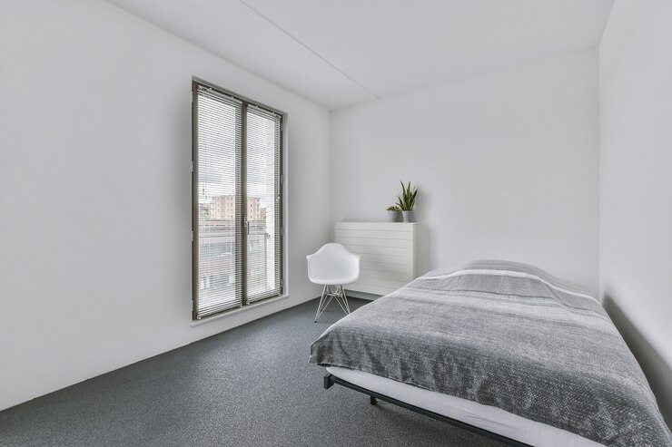 Photo conception de chambre confortable